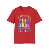 Mommy Shirt — "My Favorite Peeps Call Me Mommy" Easter Animal Print Tee