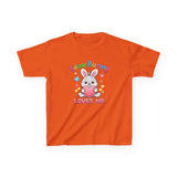 Kids Tee — "Some Bunny Loves Me" Colorful Easter Shirt