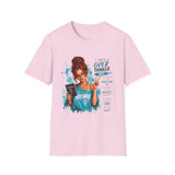 T-Shirt — “I Might Be an Overthinker But…I Overthink so I can Overcome” Red Head Graphic Tee for Overthinkers