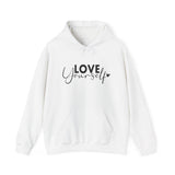 Love Yourself Hoodie — Inspirational Self-Care Pullover