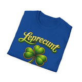 Leprecunt St. Paddy's Day T-Shirt — Funny Inappropriate Irish Humor Tee
