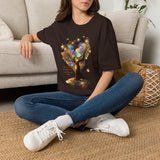 Butterfly Tree T-Shirt — Iridescent Butterfly Magic Graphic Tee - Don't Go Through Life. Grow Through Life