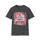 World's Greatest Mom Animal Print T-Shirt