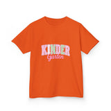 Kindergarten Pink & Green Kids Tee — Back to School Shirt