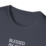 Blessed by God, Spoiled by My Husband — Personalized T-Shirt (Add Name & Position at Checkout)