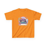 Personalized 'Peace Out Kindergarten' Kids Tee — Custom Name, Multiple Colors