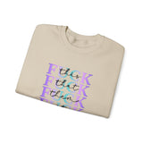 Unisex Sweatshirt - 'Fuck Everything' Print