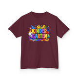 Kids Kindergarten T-Shirt — Colorful Back-to-School Graphic Tee