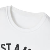 'Just a Mom Out Here Trying Not to Raise Assholes' T-Shirt — Funny Mom Tee