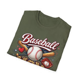 Baseball Mom T-Shirt — Cool Animal Print Design