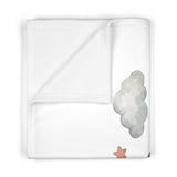 Cute Dragon Baby Blanket — "Cutest Dragon of All" Soft Fleece Nursery Throw