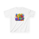 1st Grade Kids T‑Shirt – Colorful Back to School Design