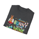 Some Bunny Needs Wine Funny Easter Bunny T-Shirt