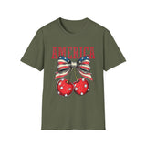 4th of July Cherries T-Shirt — America Patriotic Cherry Graphic Tee