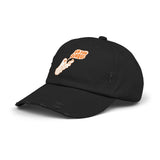 Funny "Va Fan Ghoul" Unisex Distressed Cap