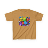 Fourth Grade Kids T‑Shirt — Colorful Back-to-School Tee