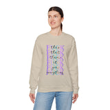 Unisex Sweatshirt - 'Fuck Everything' Print