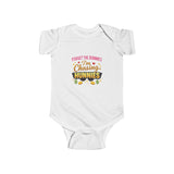Funny Easter Infant Bodysuit — “Forget the Bunnies I’m Chasing Hunnies”