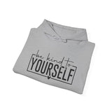 Be Kind to Yourself Hoodie — Inspirational Self-Care Hooded Sweatshirt