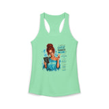 Red Head "Overthinker" Women's Ideal Racerback Tank