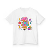 First Grade Kids T‑Shirt — Cute Back to School Pencil & Books Design