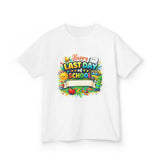Personalizable Kids Tee — "Last Day of School" Customizable Shirt