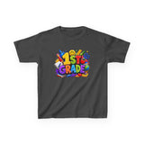 1st Grade Kids T‑Shirt – Colorful Back to School Design