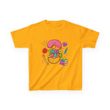 Third Grade Kids T‑Shirt — Cute Donut & School Icons Back-to-School Tee
