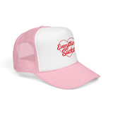 Everything Sucks Trucker Hat — Funny Foam Trucker for Bad Hair Days