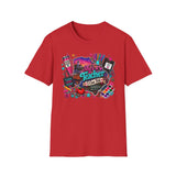 She's a Teacher I Can Tell T-Shirt — Colorful Teacher Appreciation Tee Staten Island