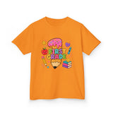 First Grade Kids T‑Shirt — Cute Back to School Pencil & Books Design