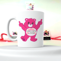 Don’t Care Bears 15 Ounce Double Sided Ceramic Coffee/Tea Mug