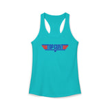 Top Cunt Women's Racerback Tank — Funny Summer Graphic Tank Top