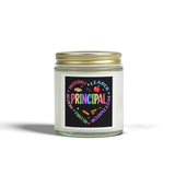 Principal Appreciation Candle — Multi-Scent Coconut‑Apricot Wax (4oz, 9oz)