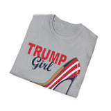 Trump Girl Graphic T-Shirt — Feminine Heels Design