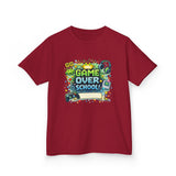 Kids 'Game Over' Last Day of School Tee — Personalized, Color Options