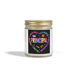 Principal Appreciation Candle — Multi-Scent Coconut‑Apricot Wax (4oz, 9oz)