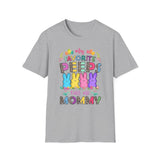 Mommy Shirt — "My Favorite Peeps Call Me Mommy" Easter Animal Print Tee