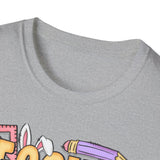 Teacher Bunny Easter T-Shirt — Adorable Holiday Shirt for Teachers