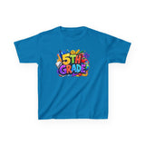 5th Grade Kids T-Shirt — Colorful Back-to-School Graduation Tee