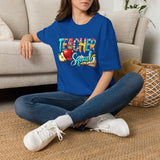 Teacher Squad T-Shirt — Colorful School Apple & Pencil Design for Educators
