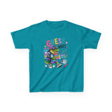 Kids T-Shirt — 'Guess Who's Back' Retro Gamer Dinosaur Graphic Tee