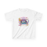 Personalized 'Peace Out Kindergarten' Kids Tee — Custom Name, Multiple Colors