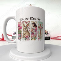 He is Risen Easter Mug