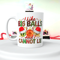 Big Balls Christmas Mug
