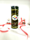 Football 🏈 20 ounce stainless steel tumblers