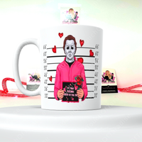 Michael Myers Theme Valentine’s Day Mug