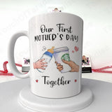White mug with First Mother’s Day design