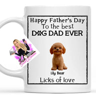 Mother’s Day/Father’s Day Dog Cartoon 15 Ounce Large Mug