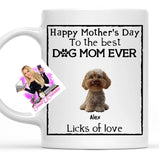 Mother’s Day/Father’s Day Dog Cartoon 15 Ounce Large Mug